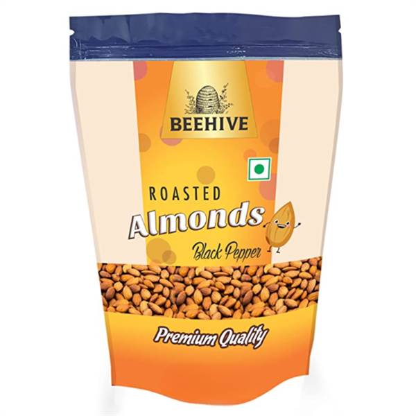 Beehive Roasted Black Peeper Flavor Almonds